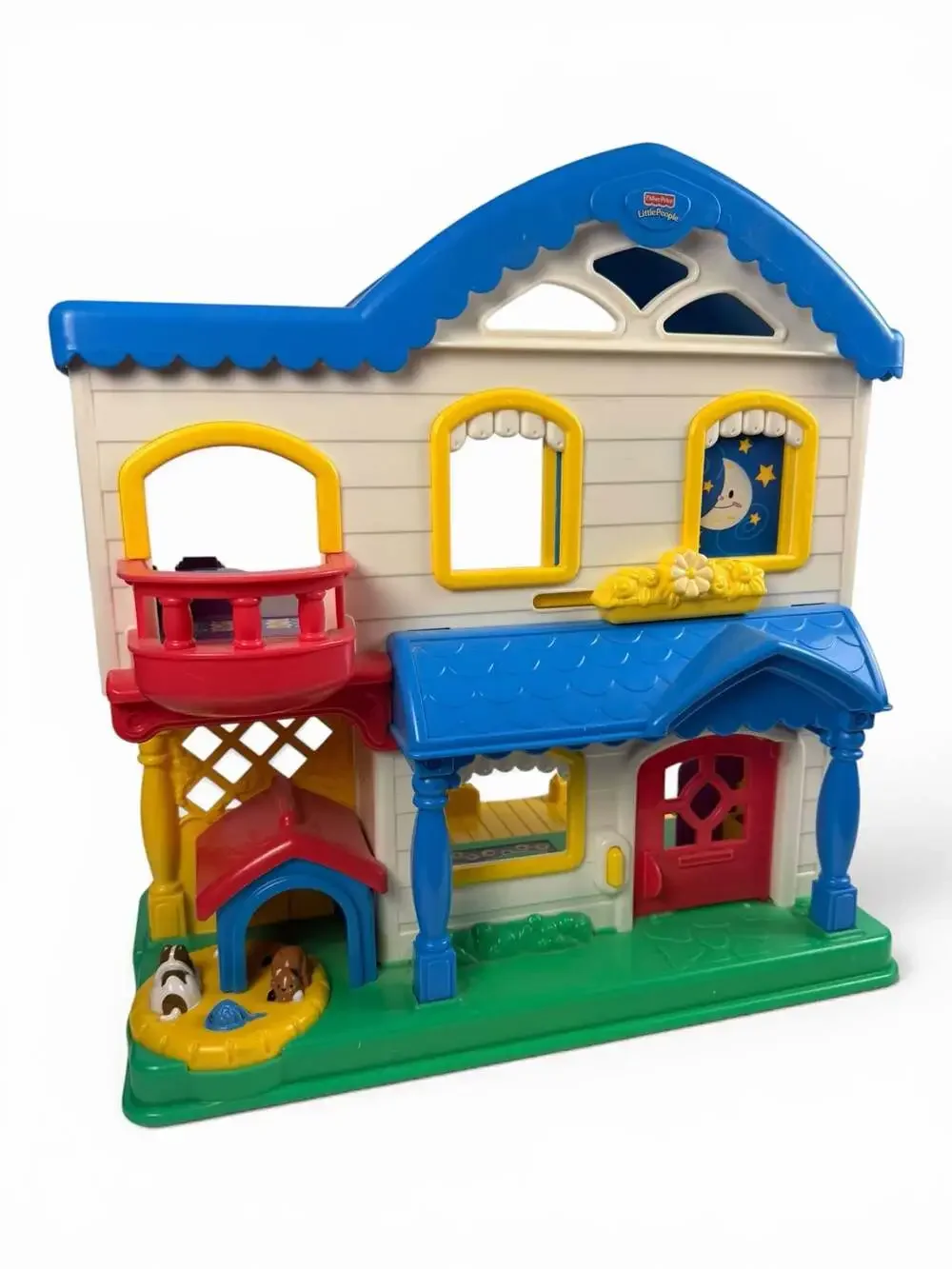 2006 Fisher-Price Little People Busy Day Dollhouse Play Set